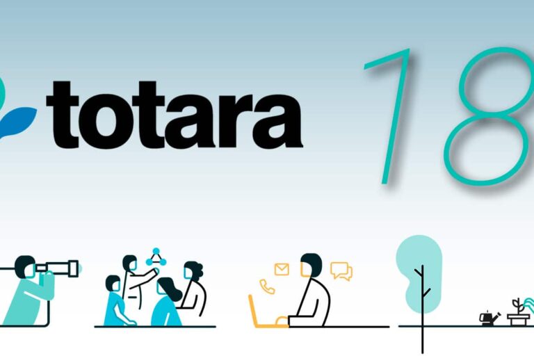 Totara 18 kommt mit Verbesserungen & neuen Features, die die Benutzerfreundlichkeit & Funktionalität des Systems deutlich verbessern werden.
