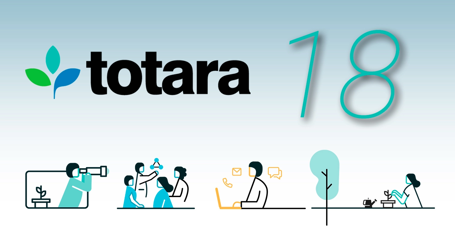Totara 18 kommt mit Verbesserungen & neuen Features, die die Benutzerfreundlichkeit & Funktionalität des Systems deutlich verbessern werden.
