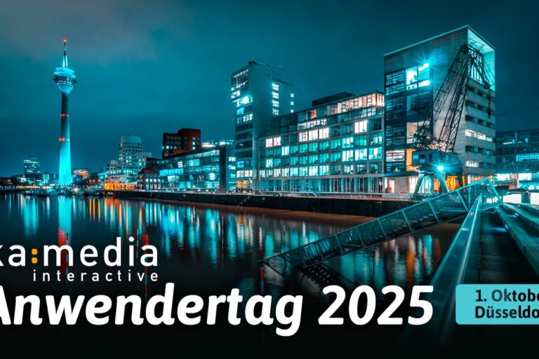 kamedia Anwendertag 2025 am 1. Oktober in Düsseldorf