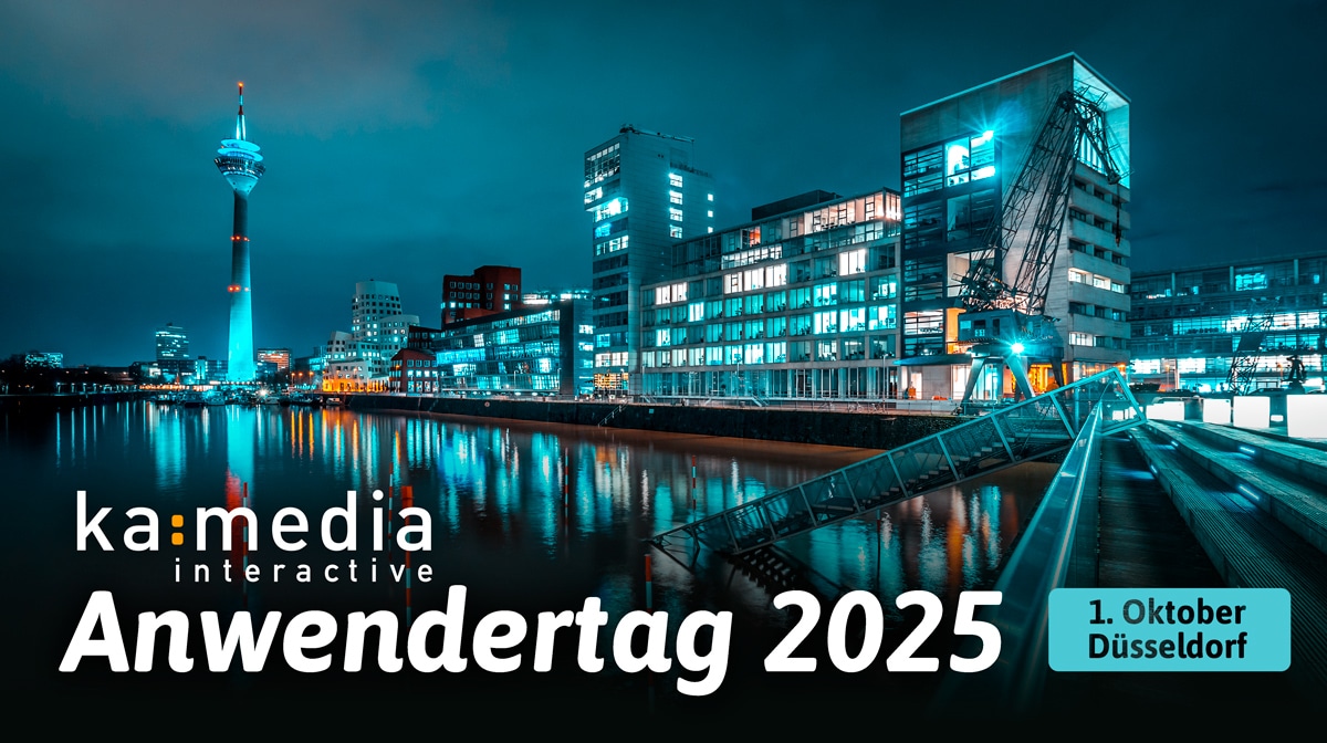 kamedia Anwendertag 2025 am 1. Oktober in Düsseldorf
